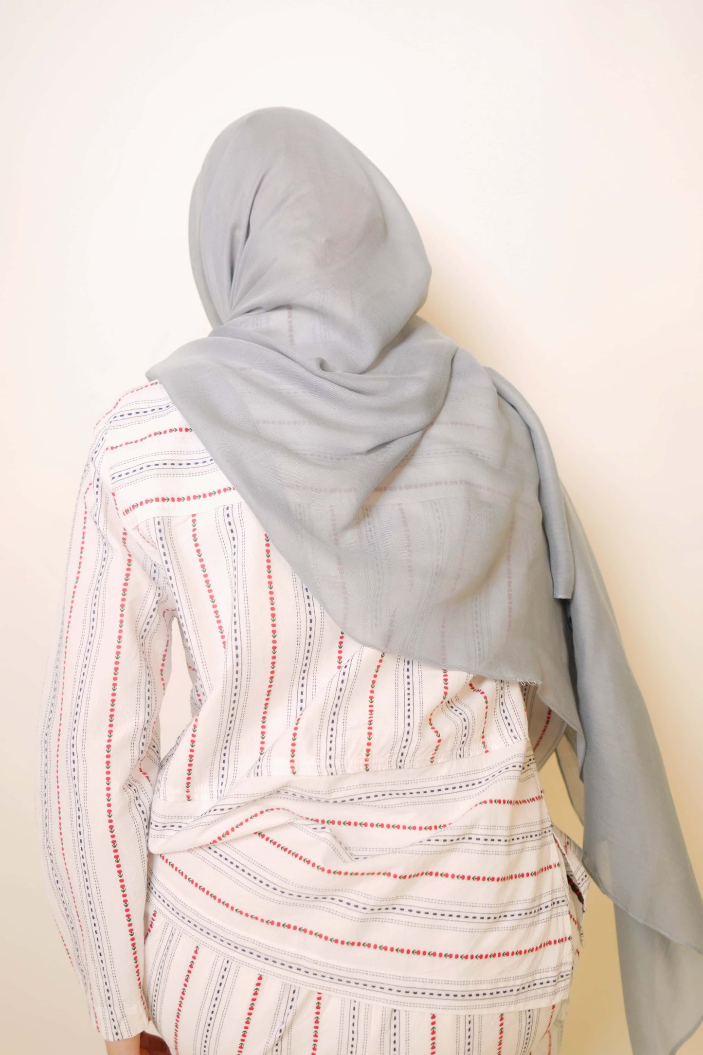Plain Modal Shawl in Rainwater