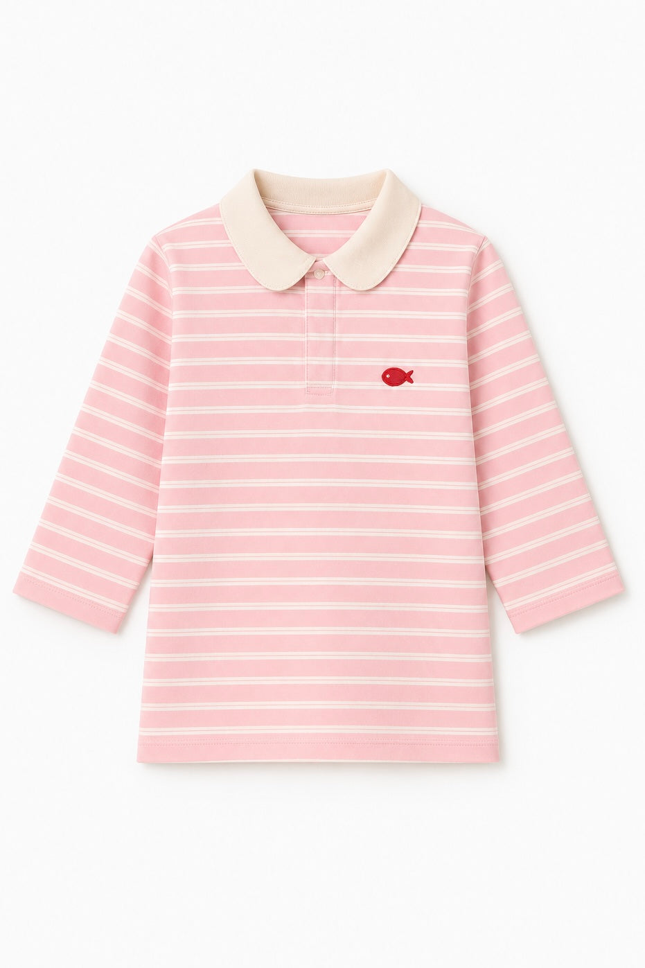 Rugby Oversized T-shirt in Cotton Candy