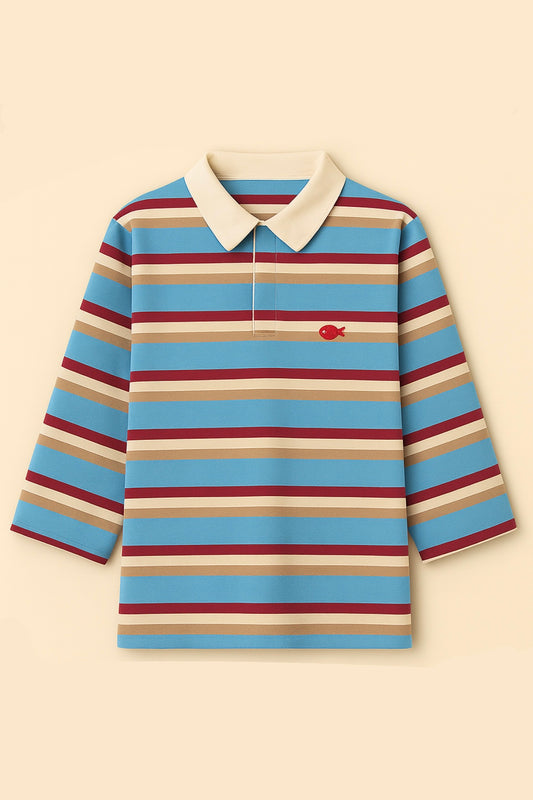 Rugby Oversized T-Shirt in Universal