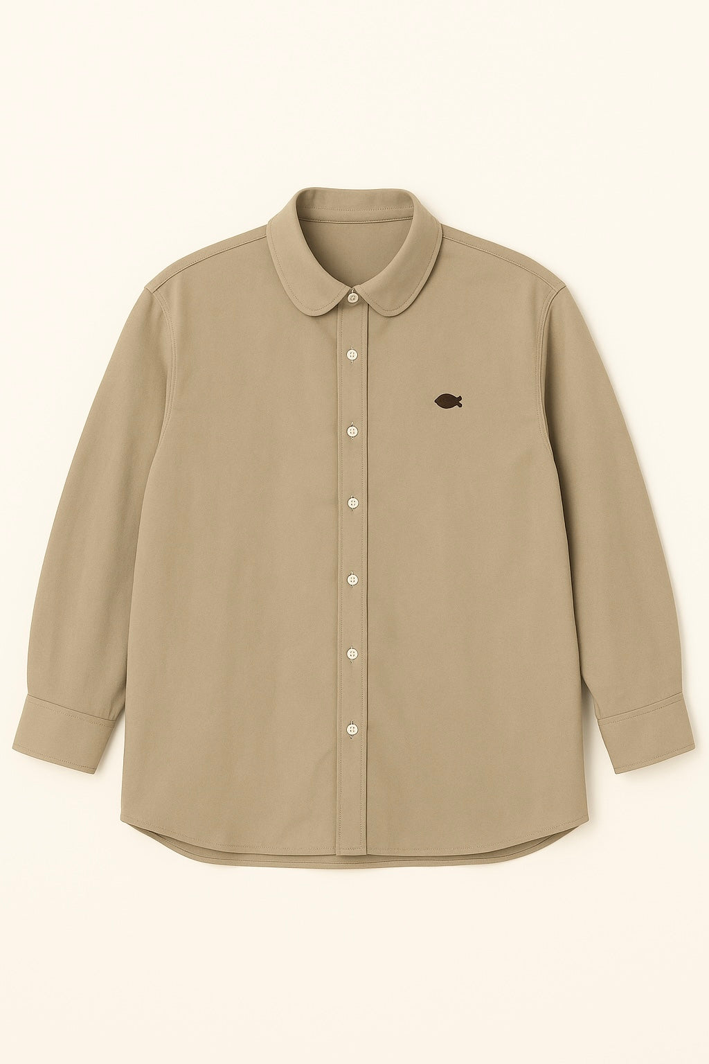 Maruno Oversized Shirt in Sand