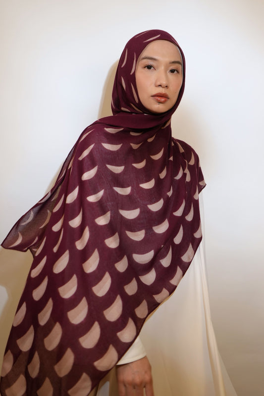 Bulan Senja Modal Shawl