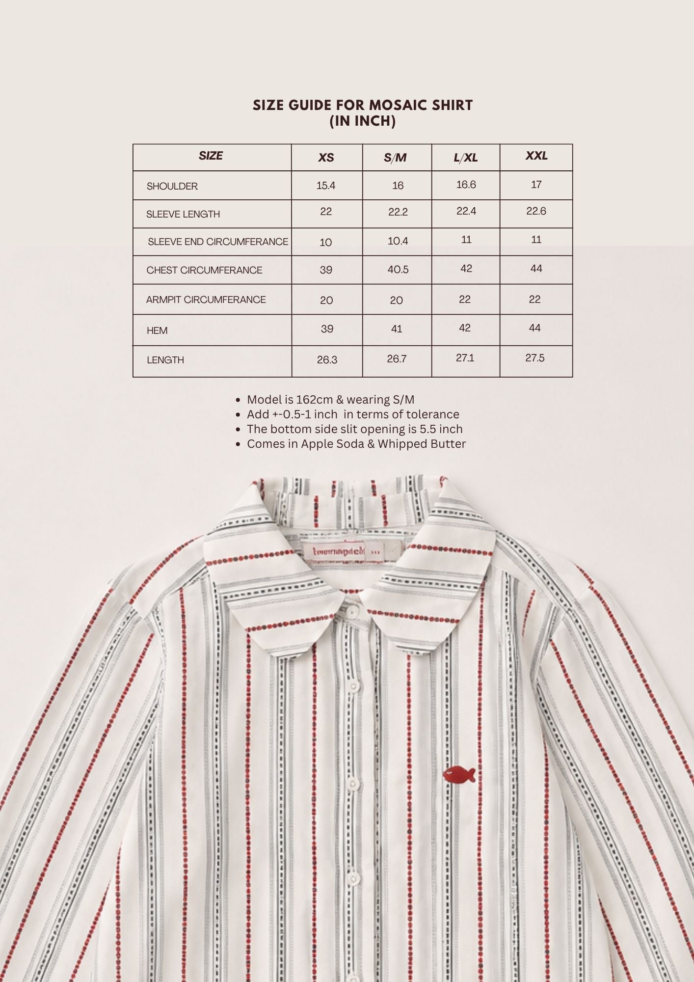 Mosaic Shirt in Apple Soda