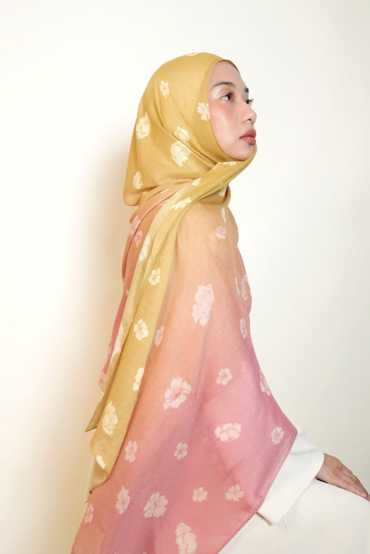 Strawberry Matcha Munge Modal Shawl