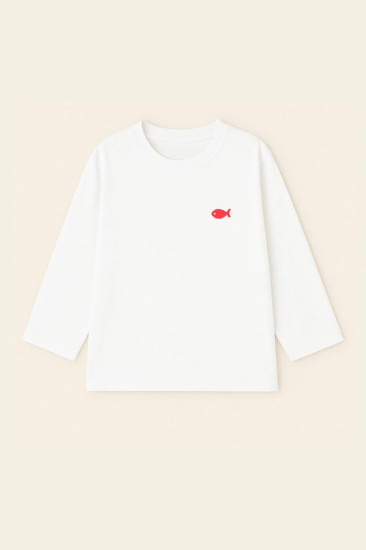 Piknik Oversized T-Shirt in White